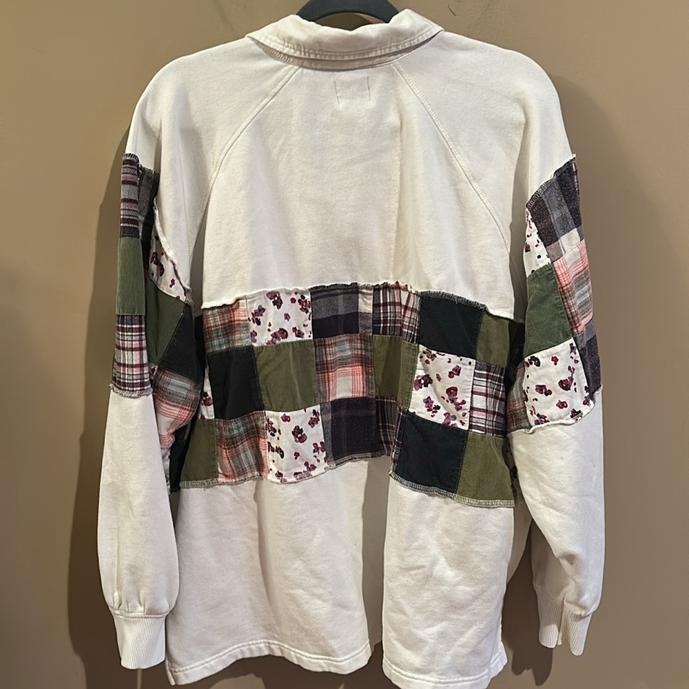Bdg Patchwork Collared Sweatshirt - image 5